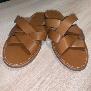 Madewell leather sandals 8.5